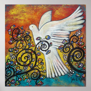 Peace Flew In Poster