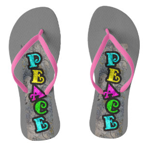 Peace Flip Flops