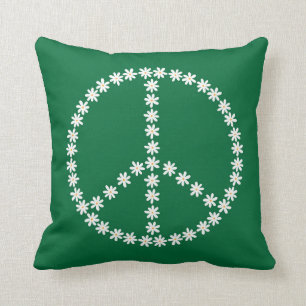 Peace Floral Cushion