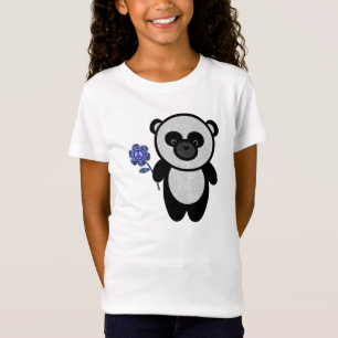 Peace Flower Panda T-Shirt