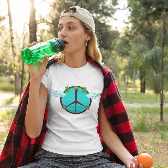 Peace Flowers T-Shirt (Creator Uploaded)