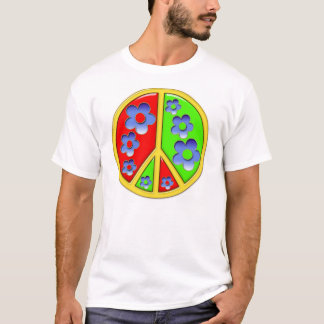Peace Flowers T-Shirt