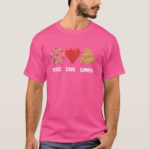 Peace Food Lover , Lumpia Love Filipino Spring Rol T-Shirt