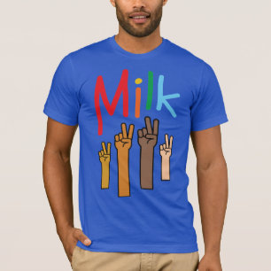 Peace for All T-Shirt (Adult Regular Fit, Blue)