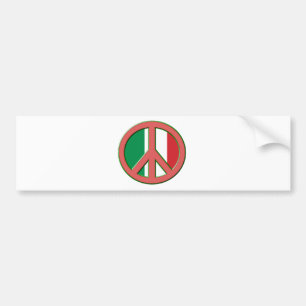 Peace for Italy Bumper Sticker