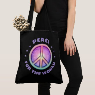 Peace for the World ☮ Tote Bag
