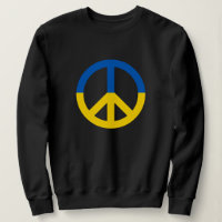 Peace for Ukraine Blue Yellow Flag Colours