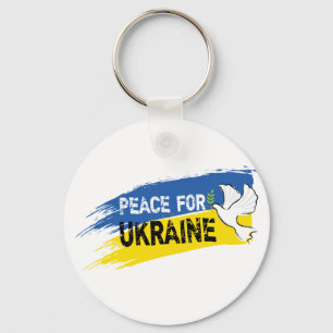 Peace for Ukraine Key Ring