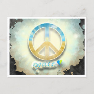 Peace for Ukraine Postcard