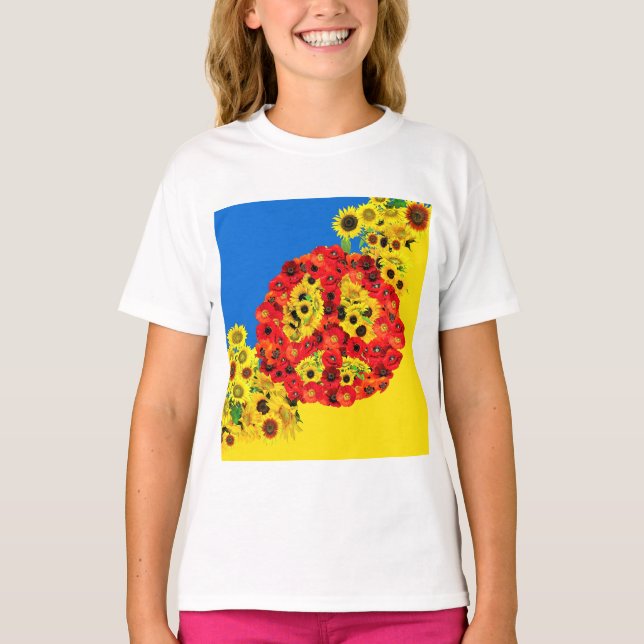 PEACE FOR UKRAINE! T-Shirt (Front)