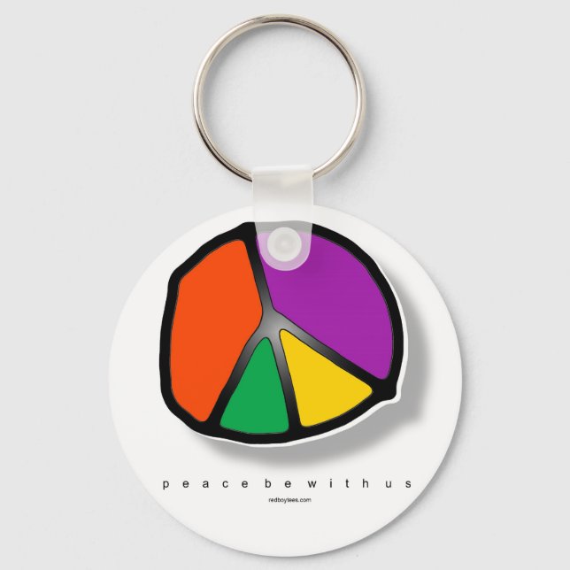 Peace for You Key Ring (Front)