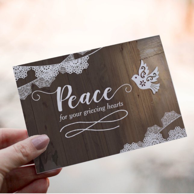 Peace for your Grieving Hearts Card (Creator Uploaded)