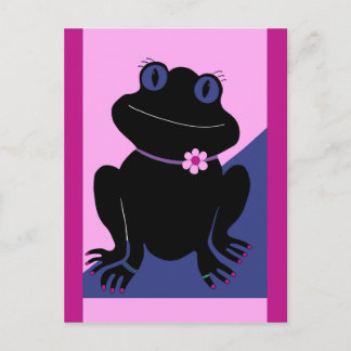 Peace Frog Post  Card