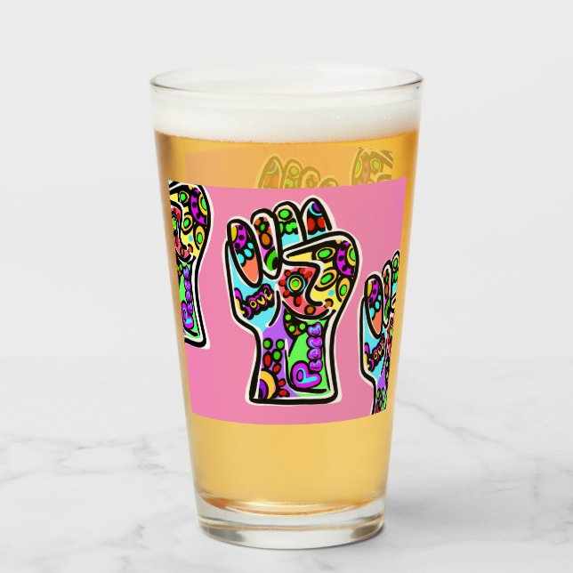 PEACE GLASS (Front Filled)
