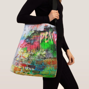 Peace Graffiti Bag