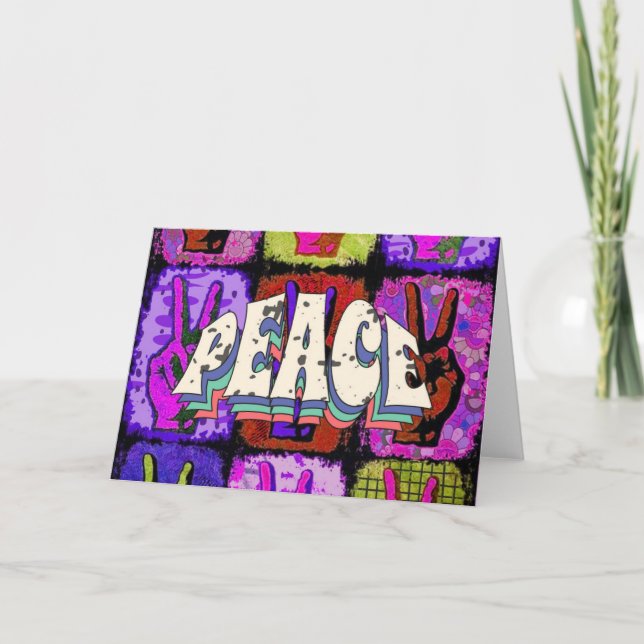 Peace Greeting Card (Front)