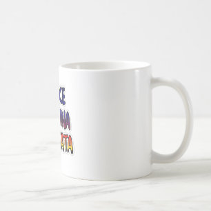 Peace Hakuna Matata Gradient Art Coffee Mug