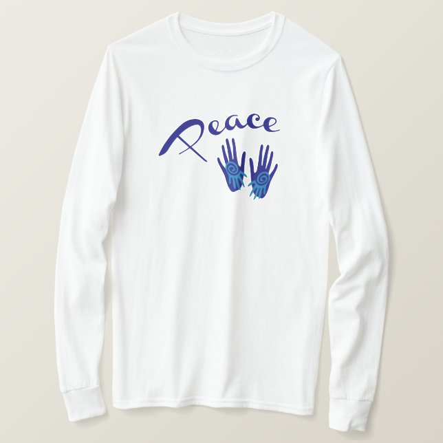 Peace Hands T-Shirt (Design Front)