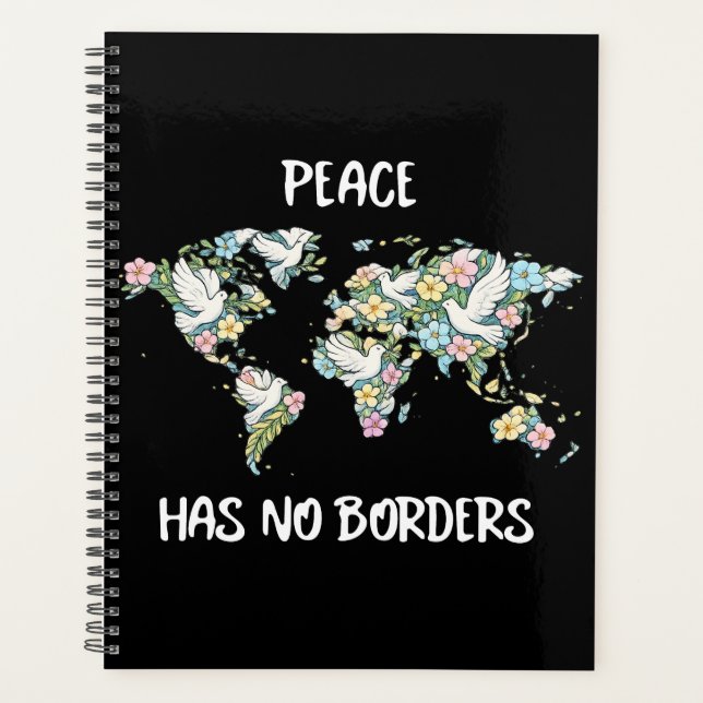 Peace Has No Borders Planner (Front)