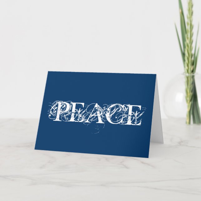 Peace Holiday Card (Front)