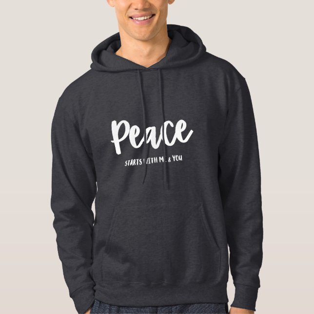 PEACE  HOODIE (Front)