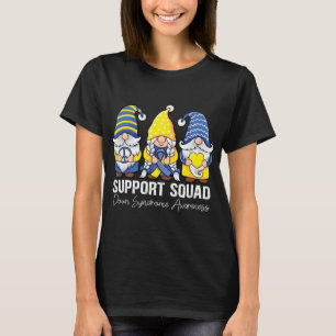 Peace hope Love gnomes support Down Syndrome Aware T-Shirt