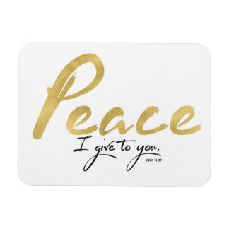 Peace I give to you Art Print Magnet