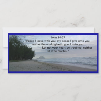 Peace I leave with you