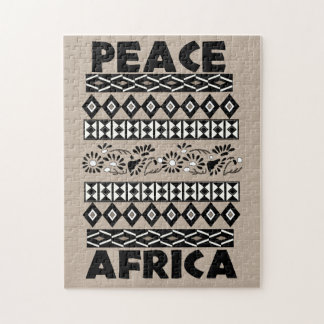 Peace In Africa Jigsaw Puzzle