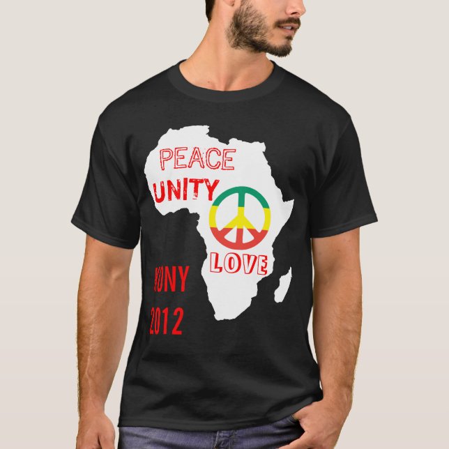 Peace in Africa T-Shirt (Front)