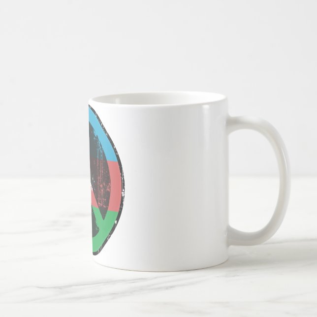 Peace In Azerbaijan Coffee Mug (Right)