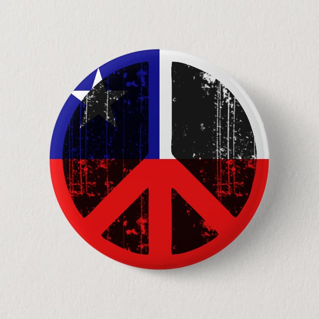 Peace In Chile 6 Cm Round Badge (Front)