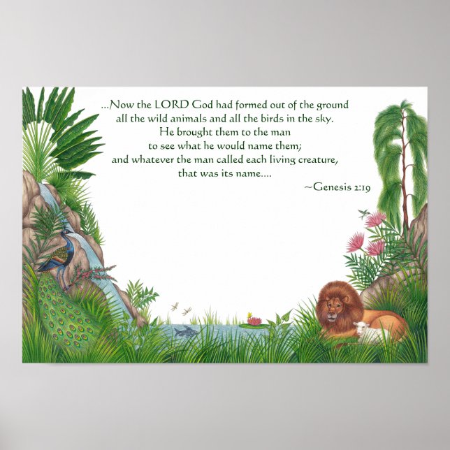 Peace in Eden ~  Poster (Front)