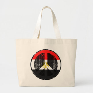 Peace In Egypt Large Tote Bag