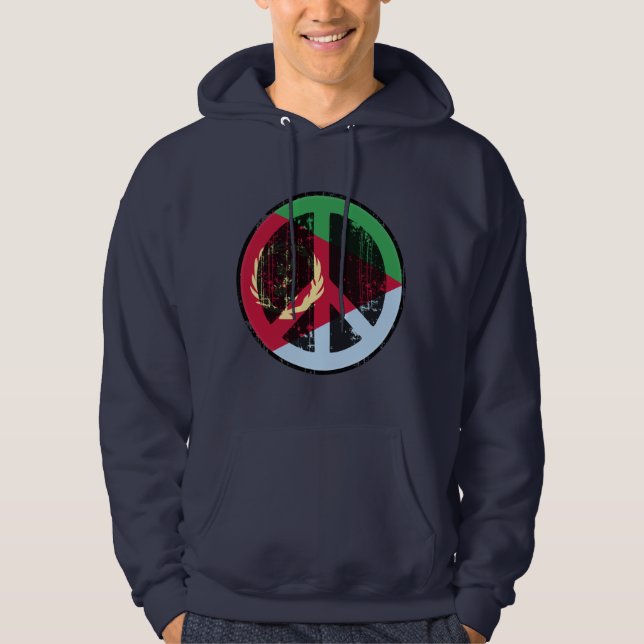 Peace In Eritrea Hoodie (Front)