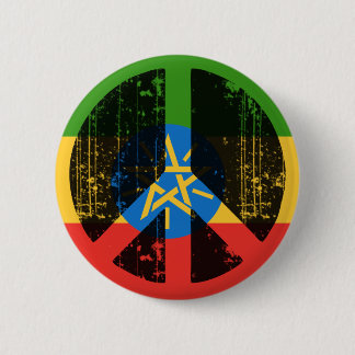 Peace In Ethiopia 6 Cm Round Badge