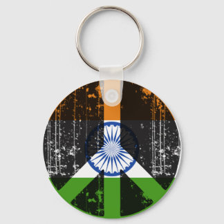 Peace In India Key Ring