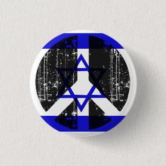 Peace In Israel 3 Cm Round Badge