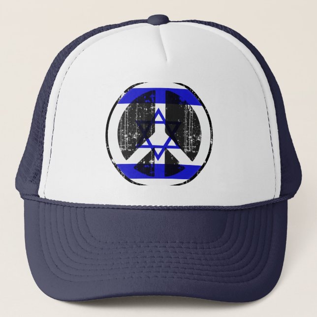 Peace In Israel Trucker Hat (Front)