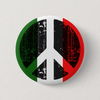 Peace In Italy 6 Cm Round Badge