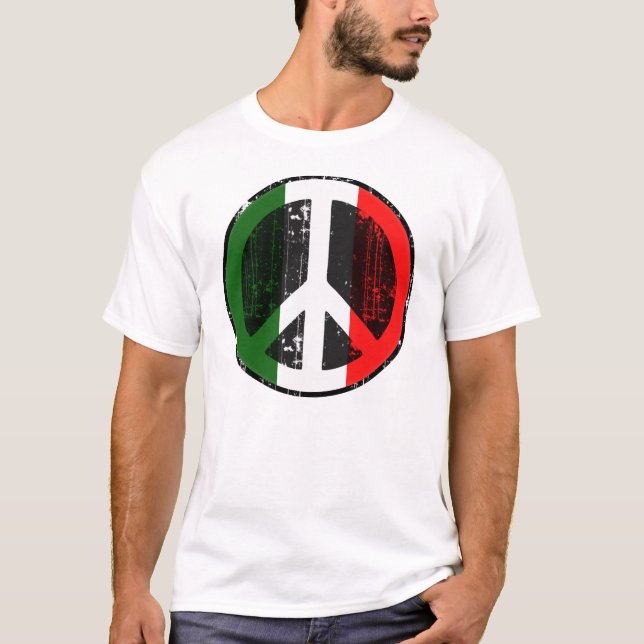 Peace In Italy T-Shirt (Front)