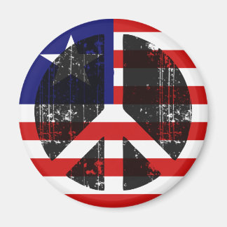 Peace In Liberia Magnet
