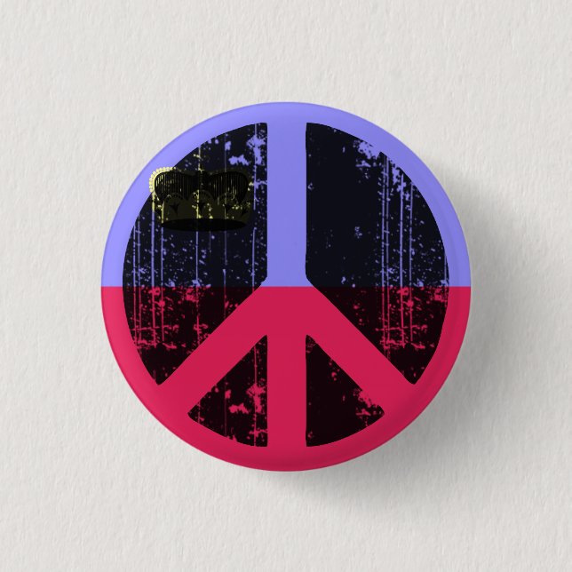 Peace In Lichtenstein 3 Cm Round Badge (Front)
