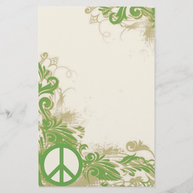 Peace In Nature Staionary Stationery (Front)