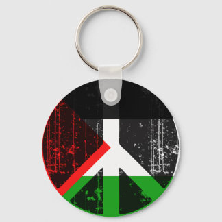 Peace In Palestine Key Ring