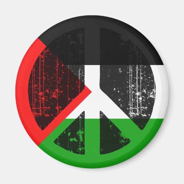 Peace In Palestine Magnet (Front)