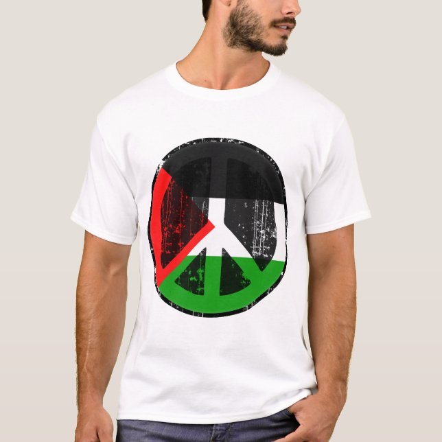 Peace In Palestine T-Shirt (Front)