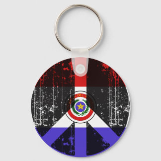 Peace In Paraguay Key Ring