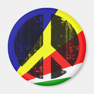 Peace In Seychelles Magnet