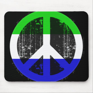 Peace In Sierra Leone Mouse Mat